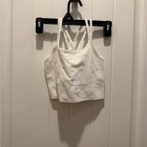 Women's Zella White sports bra